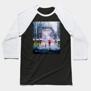 The first snow in Paris Baseball T-Shirt